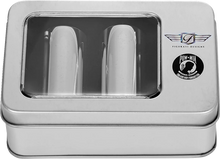 Load image into Gallery viewer, Figurati Designs Docking Hardware Covers - POW MIA - Long - Stainless Steel - Side View