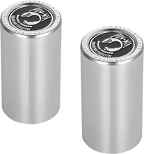 Load image into Gallery viewer, Figurati Designs Docking Hardware Covers - POW MIA - Long - Stainless Steel - Back View