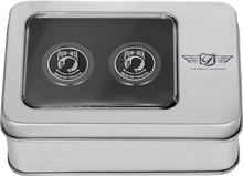 Load image into Gallery viewer, Figurati Designs Docking Hardware Covers - POW MIA - Short - Black - Side View