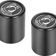 Load image into Gallery viewer, Figurati Designs Docking Hardware Covers - POW MIA - Short - Black - Back View