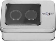 Load image into Gallery viewer, Figurati Designs Docking Hardware Covers - Short - Black - Side View