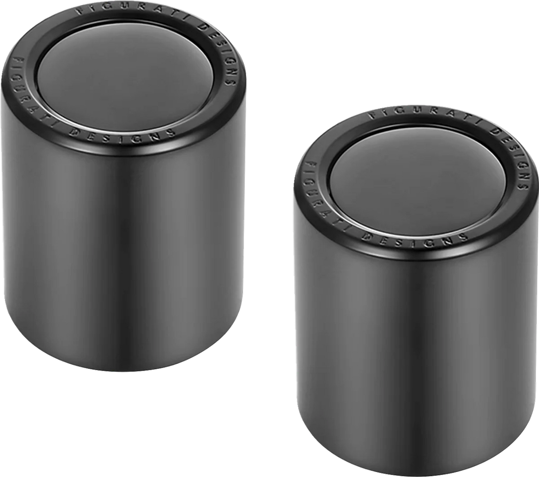 Figurati Designs Docking Hardware Covers - Short - Black - Back View