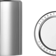 Load image into Gallery viewer, Figurati Designs Docking Hardware Covers - Short - Stainless Steel - Main Product View