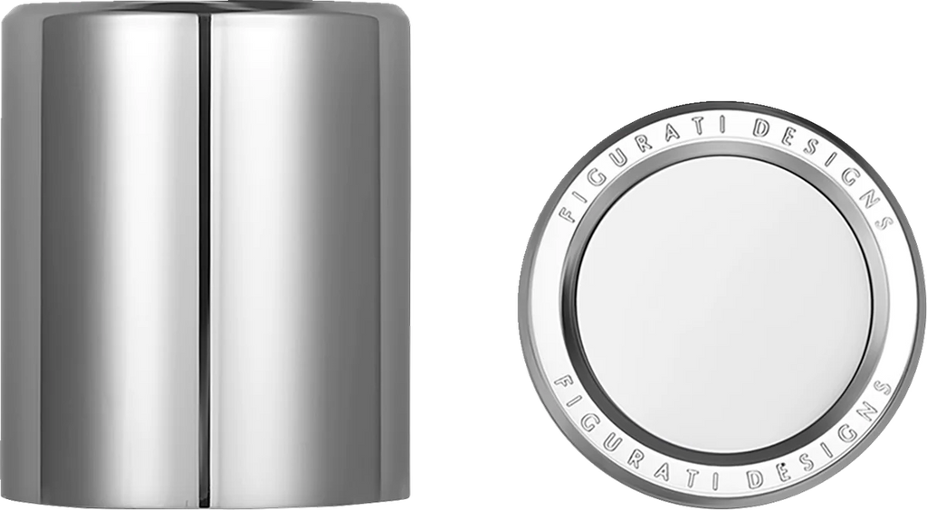 Figurati Designs Docking Hardware Covers - Short - Stainless Steel - Main Product View
