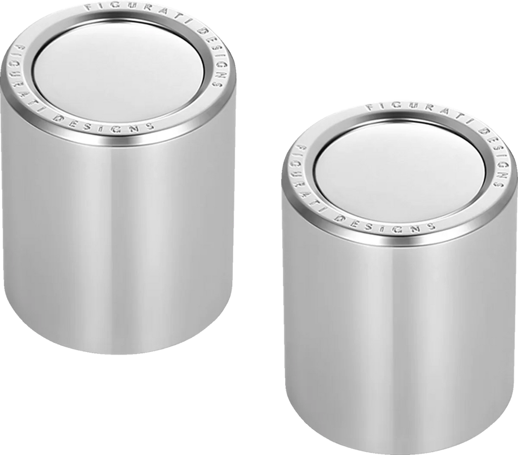Figurati Designs Docking Hardware Covers - Stainless Steel - Main Product View