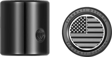 Load image into Gallery viewer, Figurati Designs Heel-Toe Shifter Cover - American Flag - Black - Side View