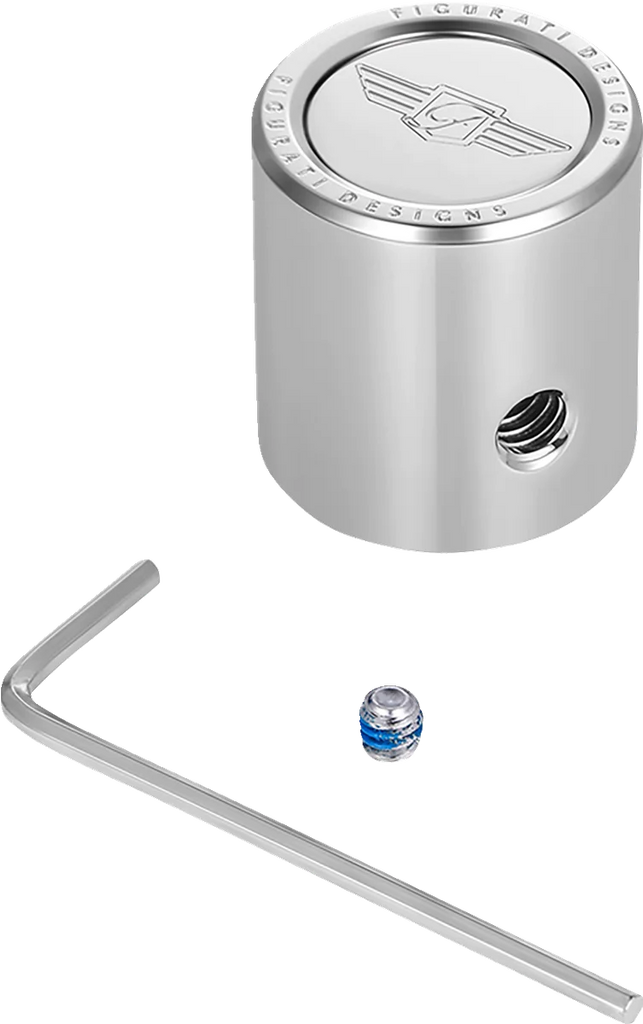 Figurati Designs Heel-Toe Shifter Cover - American Flag Skull - Red/White/Blue - Installation View