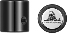 Load image into Gallery viewer, Figurati Designs Heel-Toe Shifter Cover - Don't Tread On Me - Black - Back View