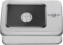 Load image into Gallery viewer, Figurati Designs Heel-Toe Shifter Cover - Maltese Cross - Stainless Steel - Side View