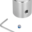 Load image into Gallery viewer, Figurati Designs Heel-Toe Shifter Cover - Plain - Stainless Steel - Main Product View