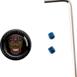 Load image into Gallery viewer, Figurati Designs Heel-Toe Shifter Cover - Sugar Skull - Black - Side View