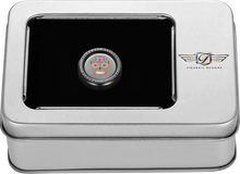 Load image into Gallery viewer, Figurati Designs Heel-Toe Shifter Cover - Sugar Skull - Black - Installation View