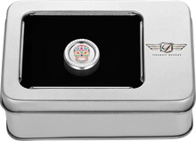 Load image into Gallery viewer, Figurati Designs Heel-Toe Shifter Cover - Sugar Skull - Stainless Steel - Side View