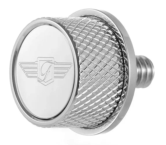 Figurati Designs Seat Mounting Knob - Black - Cross - Installation View