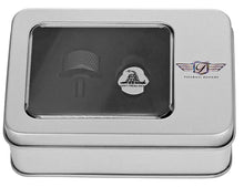 Load image into Gallery viewer, Figurati Designs Seat Mounting Knob - Black - Don't Tread On Me - Back View