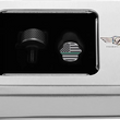 Load image into Gallery viewer, Figurati Designs Seat Mounting Knob - Black - Green Line American Flag - Back View