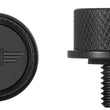 Load image into Gallery viewer, Figurati Designs Seat Mounting Knob - Black - Logo - Side View