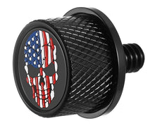 Load image into Gallery viewer, Figurati Designs Seat Mounting Knob - Black - Skull - Main Product View