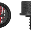 Load image into Gallery viewer, Figurati Designs Seat Mounting Knob - Black - Skull - Side View