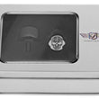 Load image into Gallery viewer, Figurati Designs Seat Mounting Knob - Black - Skull - Contrast Cut - Back View