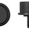Load image into Gallery viewer, Figurati Designs Seat Mounting Knob - Black - Smooth - Side View
