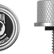 Load image into Gallery viewer, Figurati Designs Seat Mounting Knob - Stainless Steel - POW MIA - Side View