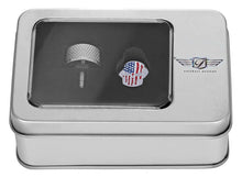 Load image into Gallery viewer, Figurati Designs Seat Mounting Knob - Stainless Steel - Skull - Installation View