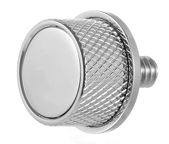 Figurati Designs Seat Mounting Knob - Stainless Steel - Smooth - Main Product View