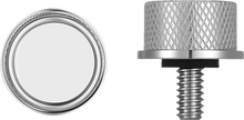 Load image into Gallery viewer, Figurati Designs Seat Mounting Knob - Stainless Steel - Smooth - Side View