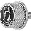 Load image into Gallery viewer, Figurati Designs Seat Mounting Knob - Stainless Steel - POW MIA - Main Product View