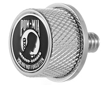 Load image into Gallery viewer, Figurati Designs Seat Mounting Knob - Stainless Steel - POW MIA - Main Product View