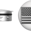 Load image into Gallery viewer, Figurati Designs Swing Arm Covers - Contrast Cut - Silver - Main Product View
