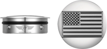 Load image into Gallery viewer, Figurati Designs Swing Arm Covers - Contrast Cut - Silver - Main Product View