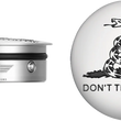 Load image into Gallery viewer, Figurati Designs Swing Arm Covers - Don't Tread On Me - Custom - Main Product View