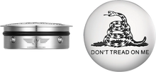 Load image into Gallery viewer, Figurati Designs Swing Arm Covers - Don't Tread On Me - Custom - Main Product View