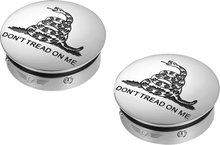 Load image into Gallery viewer, Figurati Designs Swing Arm Covers - Don't Tread On Me - Custom - Side View