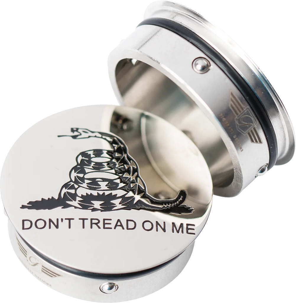 Figurati Designs Swing Arm Covers - Don't Tread On Me - Custom - Additional View 5