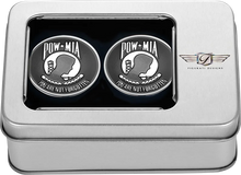 Load image into Gallery viewer, Figurati Designs Swing Arm Covers - POW MIA - Custom - Back View