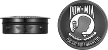 Load image into Gallery viewer, Figurati Designs Swing Arm Covers - POW MIA - Custom - Black - Main Product View