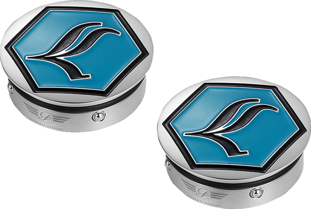 Figurati Designs Swing Arm Covers - Stainless Steel - Side View