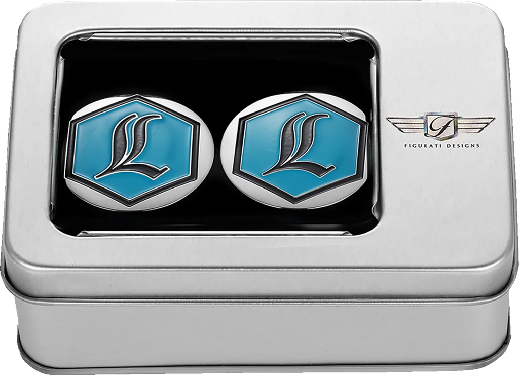 Figurati Designs Swing Arm Covers - Stainless Steel - Back View
