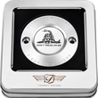 Load image into Gallery viewer, Figurati Designs Timing Cover - 2 Hole - Don't Tread on Me - Stainless Steel - Side View