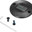 Load image into Gallery viewer, Figurati Designs Timing Cover - 2 Hole - Green Line American Flag - Black - Main Product View