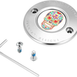 Load image into Gallery viewer, Figurati Designs Timing Cover - 2 Hole - Sugar Skull - Mirror Polished - Stainless Steel - Main Product View