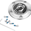 Load image into Gallery viewer, Figurati Designs Timing Cover - 5 Hole - POW MIA - Stainless Steel - Main Product View