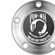 Load image into Gallery viewer, Figurati Designs Timing Cover - 5 Hole - POW MIA - Stainless Steel - Side View