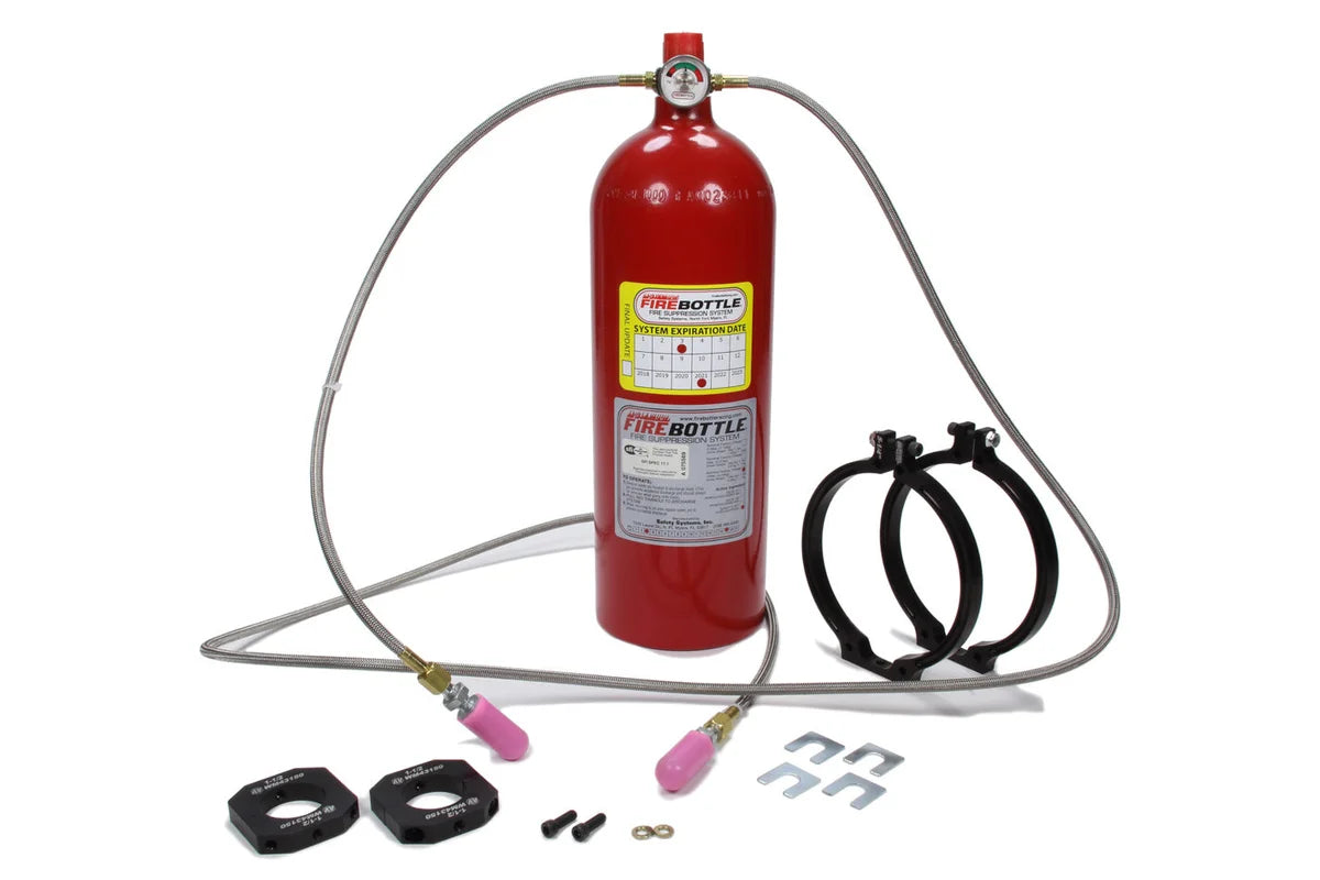 Fire Bottle Fire Suppression System 10lb Auto Only 2 Nozzles... – CI ...