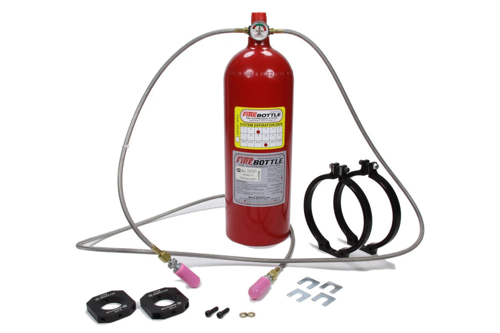 Fire Bottle Fire Suppression System 10lb Auto Only 2 Nozzles PFC-1002-N