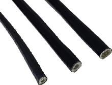 Load image into Gallery viewer, Fire Sleeve - Black - 3/8" ID x 24" Length