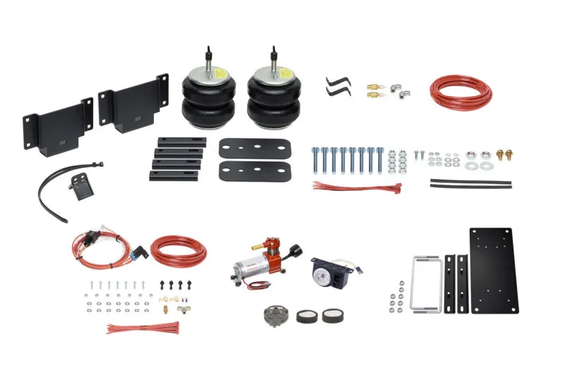 Firestone AIO Analog Ride-Rite All-In-One Kit (W217602871) fits 2007-2021 Toyota Tundra 2WD/4WD - Side View